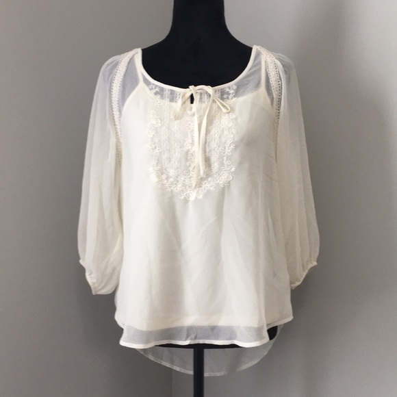 LC Lauren Conrad Tops - 3/$25 Lauren Conrad Sheer Top